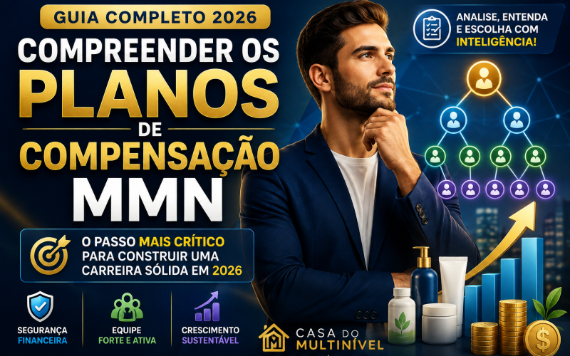 Planos de Compensação MMN Explicados: Unilevel vs. Binário vs. Matriz – Qual o Melhor em 2026?