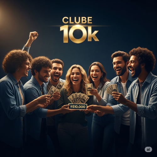 O Clube 10K é exatamente isso: uma nova proposta de marketing colaborativo que une tecnologia, meritocracia e inteligência financeira para gerar renda recorrente real 