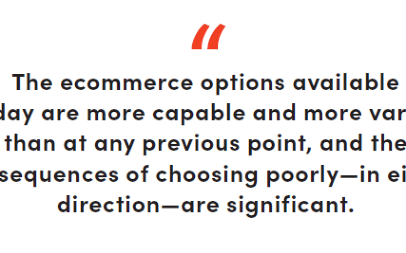 Ecommerce Platform Options for Direct Selling