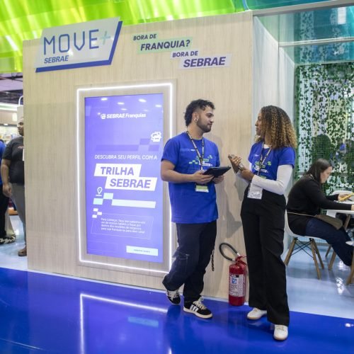 Empreendedores apoiados pelo Sebrae na Feira de Franquias estimam R$ 6,48 milhões em negócios