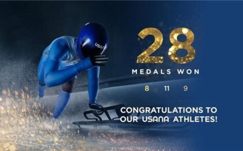 USANA-Sponsored Athletes Bring Home 28 Olympic Medals