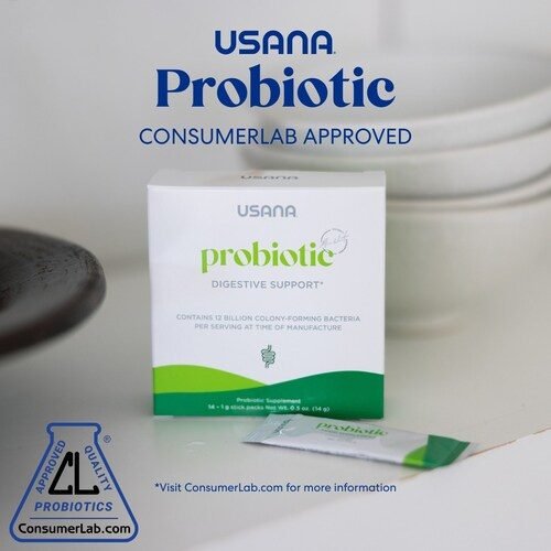 USANA Probiotic Supplement Earns ConsumerLab.com Seal of Approval
