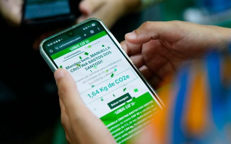 Participação do Sebrae na COP30 terá compensação integral de carbono