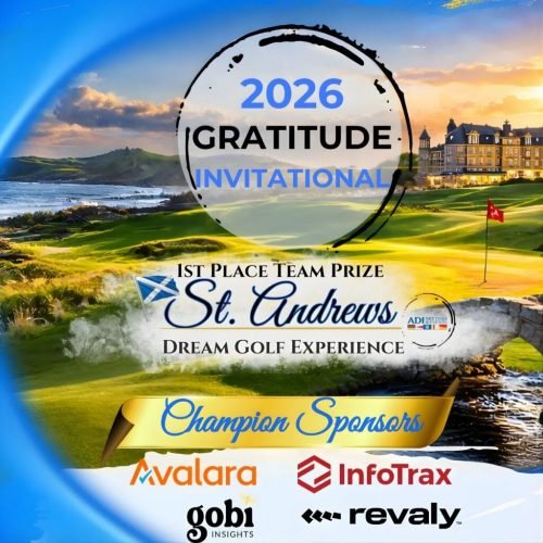 Registration for Sixth Annual Gratitude Golf Tournament Open Now